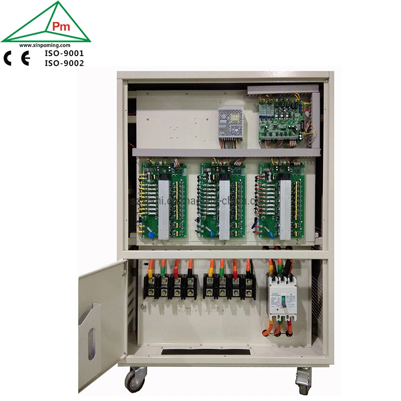 Power Auxiliary Equipment 80kVA 3 Phase 415V Thyristor SCR Electronic Static Contactless Digital Voltage Stabilizer for Injection Machine