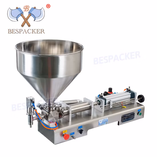 Small Automatic Honey/Ketchup/Sauce/Oil/Liquid/Lotion/Shampoo/Jelly/Liquid Soap/Juice/Tomato Paste Food Sachet Pouch Packaging Packing Filling Sealing Machine