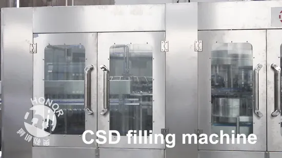 Rotary Aluminum Can Beverage Filler Machinery Beer Carbonated Soft Drink CSD Filling Bottling Line Juice Filling Line Can Filling Machine