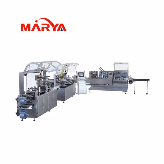 Marya Pharmaceutical Fully Automatic 10-50 Times/Min Alu-PVC Packing Vial Blister Packing Machine Manufacturers