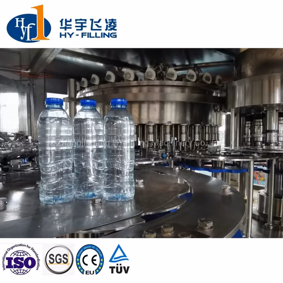 Automatic Pet Glass Bottling Packing Plant Pure Drinking Mineral Water Filling Machine